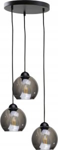 Lampa wisząca Keter Lighting Lampa wisząca 3xE27 YUNO BLACK 1