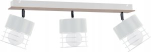 Keter Lighting Spot 3xE27 CASA WHITE/WOOD 1