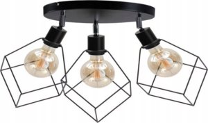 Keter Lighting Spot 3xE27 RUBEN BLACK 1