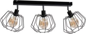 Keter Lighting Spot 3xE27 LUNA BLACK 1