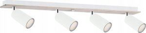 Keter Lighting Spot 4xGU10 EYE WHITE WOOD 1