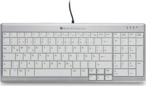 Klawiatura BakkerElkhuizen BakkerElkhuizen UltraBoard 960 Standard Compact klawiatura USB QWERTZ Swiss Srebrny, Biały 1