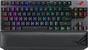 Klawiatura Asus ASUS ROG Strix Scope RX TKL Wireless Deluxe klawiatura USB + RF Wireless + Bluetooth AZERTY Francuski Czarny 3