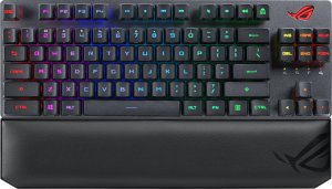 Klawiatura Asus ASUS ROG Strix Scope RX TKL Wireless Deluxe klawiatura USB + RF Wireless + Bluetooth AZERTY Francuski Czarny 9