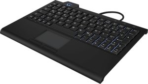 Klawiatura Keysonic KeySonic KSK-3210ELU (DE) klawiatura USB QWERTZ Niemiecki Czarny 1