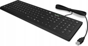 Podkładka Keysonic KeySonic KSK-8031INEL klawiatura USB QWERTZ Niemiecki Czarny 2