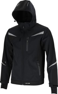 Kurtka męska Lahti Pro KURTKA SOFTSHELL Z KAPT. CZARNA, "M", CE, LAHTI 1