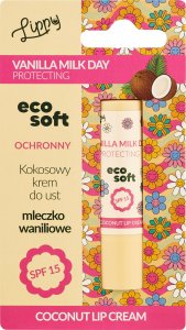 ECOSOFT_Lippy Day kokosowy krem do ust Vanilla Milk 4,8g 1