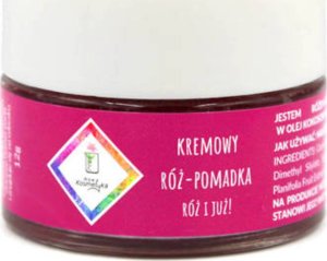 NOWA KOSMETYKA_Kremowy róż-pomadka Róż i Już! 12g 1