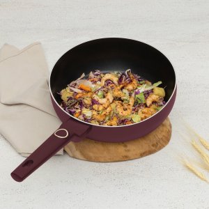 Patelnia Berlinger Haus wok Tytanowa 26cm 2