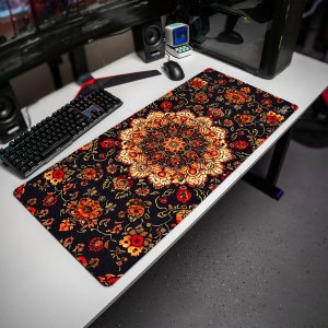 Podkładka Tilt PODKŁADKA POD MYSZKĘ XXL Babciny Gobelin 90x40 Gamingowa Wodoodporna 2