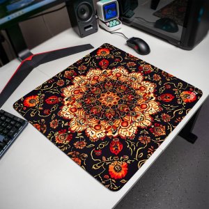 Podkładka Tilt DUŻA PODKŁADKA POD MYSZKĘ Babciny Gobelin 50x50 XXL Duża Prezent 2