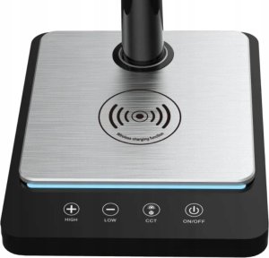 Lampka biurkowa Maxcom czarna  (MAXCOMML3100BLACK) 3