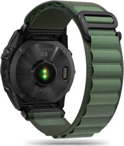 Tech-Protect Pasek do GARMIN FENIX 5 / 6 / 6 PRO / 7 Tech-Protect Nylon Pro zielone 1