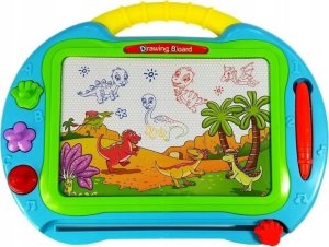 LeanToys Znikopis Turkusowy ze Stempelkami LEAN Toys 2