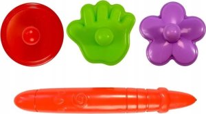 LeanToys Znikopis Turkusowy ze Stempelkami LEAN Toys 3