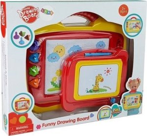LeanToys Znikopis Zestaw 2 sztuki Czerwono-Żółty LEAN Toys 4