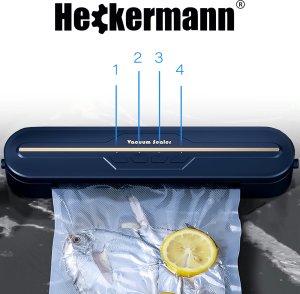 Heckermann Zgrzewarka próżniowa Heckermann SJT-718 Granatowa 2