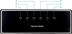 Heckermann Zgrzewarka próżniowa Heckermann 2800 Czarna 8