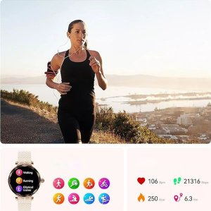 Smartwatch Active Band SMARTWATCH ZEGAREK WATCH MENU PL DAMSKI ROZMOWY SPORT POLSKIE PULS KROKI NX7 PRO 12