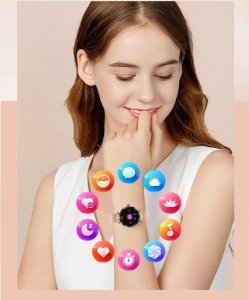 Smartwatch Active Band SMARTWATCH ZEGAREK WATCH MENU PL DAMSKI ROZMOWY SPORT POLSKIE PULS KROKI NX7 PRO 13