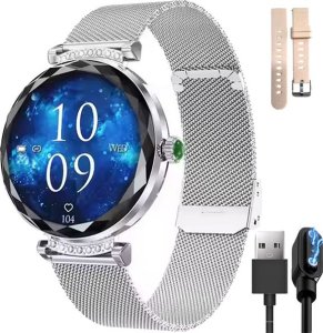 Smartwatch Active Band SMARTWATCH ZEGAREK WATCH MENU PL DAMSKI ROZMOWY SPORT POLSKIE PULS KROKI NX7 PRO 22