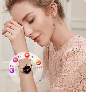 Smartwatch Active Band SMARTWATCH ZEGAREK WATCH MENU PL DAMSKI ROZMOWY SPORT POLSKIE PULS KROKI NX7 PRO 5