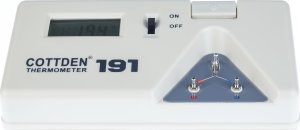 Rosfix MIERNIK DO POMIARU TEMPERATURY NA GROCIE DO GROTÓW 600C 10X SENSOR BATERIA 2