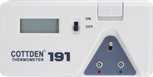Rosfix MIERNIK DO POMIARU TEMPERATURY NA GROCIE DO GROTÓW 600C 10X SENSOR BATERIA 4