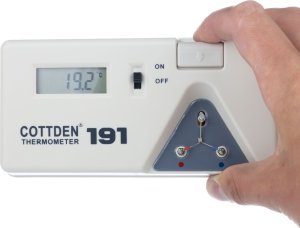 Rosfix MIERNIK DO POMIARU TEMPERATURY NA GROCIE DO GROTÓW 600C 10X SENSOR BATERIA 10