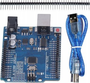 Rosfix MODUŁ ACS AMTEL AMTEGA328 PRZEZNACZONY DO ARDUINO UNO LISTWA 40X KABEL USB 1