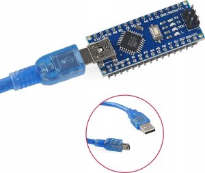 Rosfix MODUŁ NANO 3.0 ATMEGA328 CH340 KOMPATYBILNY Z ARDUINO ATMEL ATMEGA328P-AU 2