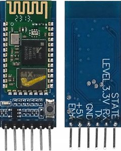 Rosfix ROSFIX MODUŁ BLUETOOTH HC-05 MASTER/SLAVE ARDUINO 6 PIN BC417 UART (RX, TX) 3