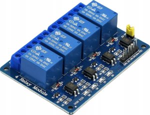 Rosfix ROSFIX 4-KANAŁOWY MODUŁ PRZEKAŹNIKA 5V ARDUINO DO AUTOMATYKI I ROBOTYKI 4