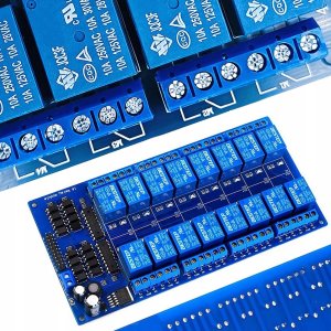 Rosfix ROSFIX 16-KANAŁOWY MODUŁ PRZEKAŹNIKA 5V ARDUINO AUTOMATYKA I ROBOTYKA SPDT 1