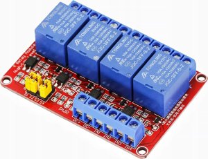 Rosfix ROSFIX 4-KANAŁOWY MODUŁ PRZEKAŹNIKA 5V H/L 10A ARDUINO RASPBERRY PI JAKOŚĆ 4