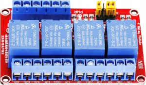 Rosfix ROSFIX 4-KANAŁOWY MODUŁ PRZEKAŹNIKA 5V H/L 10A ARDUINO RASPBERRY PI JAKOŚĆ 5