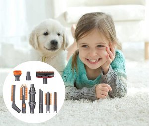 Odkurzacz przemysłowy Rosfix DUŻY ZESTAW SSAWKA SSAWKI SZCZOTKI 9SZT DO ODKURZACZA KARCHER PHILIPS 32MM 4