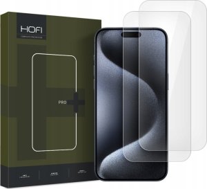 Hofi SZKŁO HARTOWANE HOFI GLASS PRO+ 2-PACK IPHONE 16 CLEAR 1