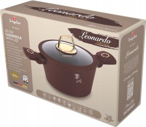 Berlinger Haus GARNEK TYTANOWY Z POKRYWĄ 20cm BERLINGER HAUS BH-8040 LEONARDO 4