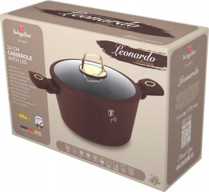 Berlinger Haus GARNEK TYTANOWY Z POKRYWĄ 24cm BERLINGER HAUS BH-8041 LEONARDO 3