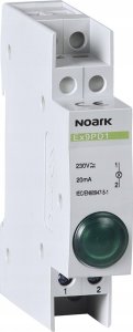 Noark Lampka sygnalizacyjna Noark 102443 230V AC/DC 1 zielona 2