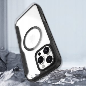 Dux Ducis Etui Skin X Pro na iPhone 16 Pro Max z MagSafe i klapką - czarne 8