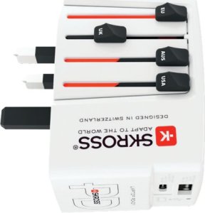 Skross Adapter podróżny World USB Charger AC65PD 3