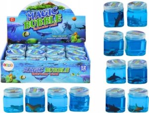 LeanToys Glutek Slime w Pudełeczku Figurki Zwierząt 150 g 12 Wzorów Niebieski 1