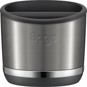 Sage Sage the Knock Box(tm) 20 Coffee Grounds Disposal Box - Black/Silver 1