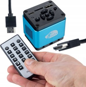 Mikroskop Rosfix MIKROSKOP CYFROWY DO LUTOWANIA JUBILERSTWA KAMERA UHD DUŻA SILIKONOWA MATA 10