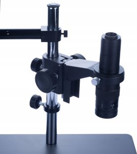 Mikroskop Rosfix MIKROSKOP CYFROWY STABILNY KAMERA HDMI USB SILIKONOWA MATA ŻELAZNA PODSTAWA 4