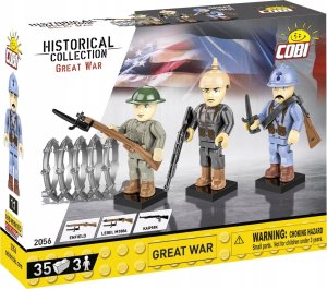 XXX_Cobi Klocki (Cobi) Klocki Great War 3 figurki 35 klocków Cobi Klocki 1