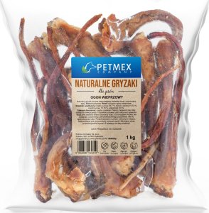 Petmex PETMEX - Ogon wieprzowy gryzak naturalny 1kg 1